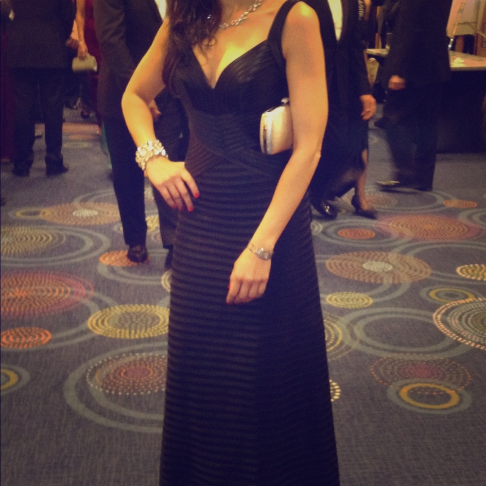 BCBG Herve Leger inspired evening gown-like new!